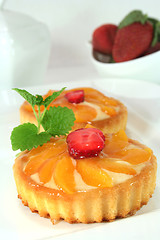 Image showing Apricot cake