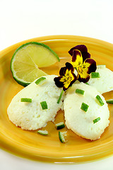 Image showing Lime mousse