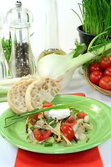 Image showing Fennel salad