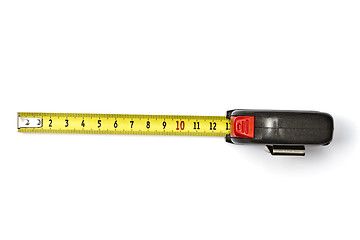 Image showing Tape measure isolated 
