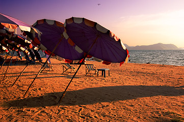 Image showing Holiday on the Beach