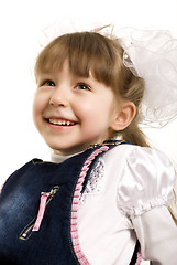 Image showing Photo of a little girl  