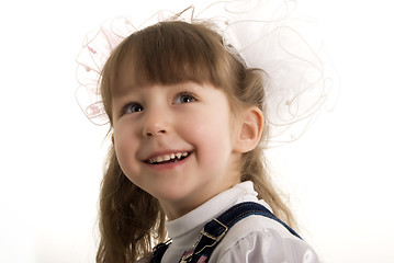 Image showing Photo of a little girl  