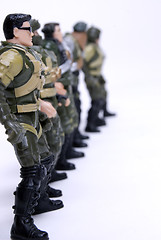 Image showing Toy soldiers    