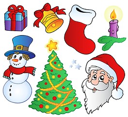 Image showing Various Christmas images