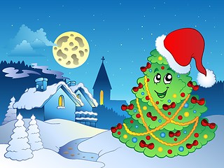 Image showing Merry Christmas theme 4