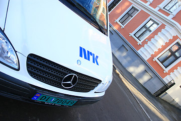 Image showing NRK vehicle