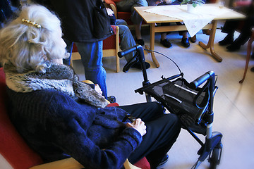 Image showing Disabled woman