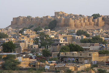 Image showing Skyline of Jaisalmer