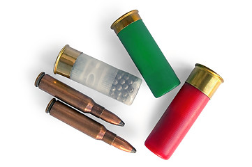 Image showing Different cartridges