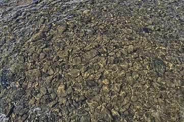 Image showing Rocky river bottom