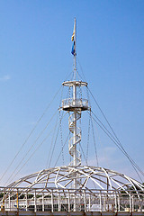 Image showing Flag pole