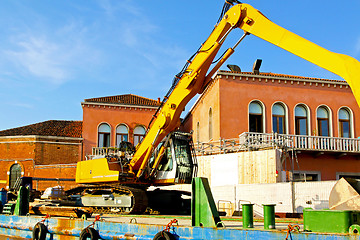 Image showing Excavator