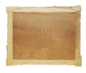 Image showing Old cardboard