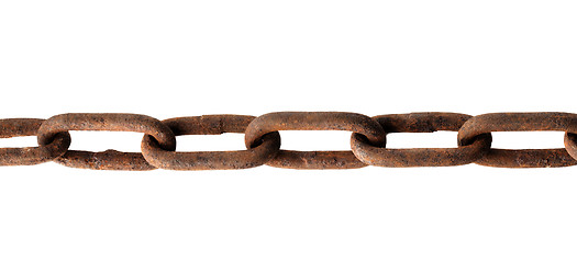 Image showing Old chain