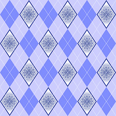 Image showing Geometric seamless pattern (vector)