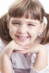 Image showing Little girl portrait
