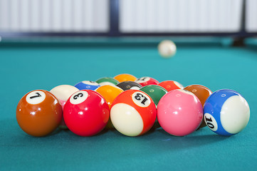 Image showing Eight ball pool