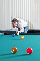 Image showing Pool player