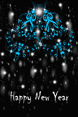 Image showing Greet Card - Happy New Year