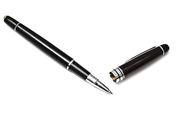 Image showing Black Ball Point Pen