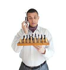 Image showing chess player