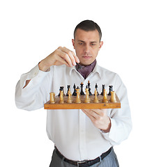 Image showing chess player