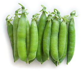 Image showing Green peas