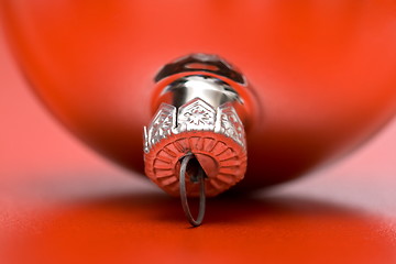 Image showing Christmas ornament macro