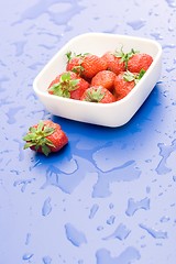 Image showing Strawberries