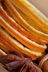 Image showing Orange with Cinnamon and Anise