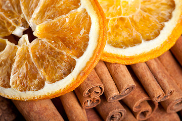 Image showing Orange with Cinnamon and Anise