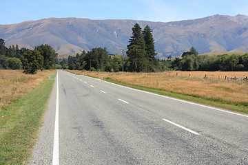 Image showing Road in New Zealand