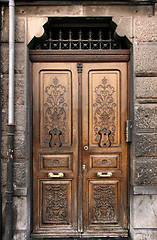 Image showing Ornamental door