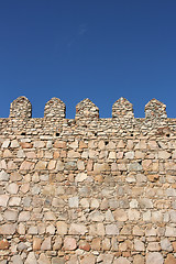 Image showing Fortified wall