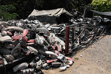 Image showing Junk yard