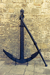 Image showing Vintage anchor
