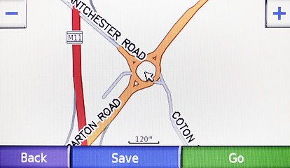 Image showing GPS screen