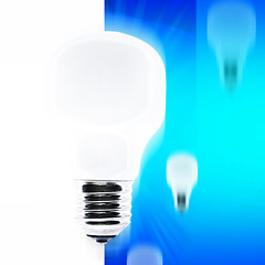 Image showing White bulb