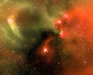 Image showing starry background of deep outer space