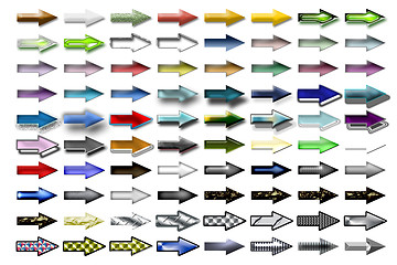 Image showing Illustration Arrows 02