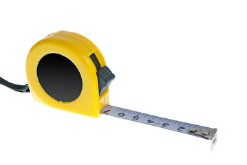 Image showing Opened tape measure