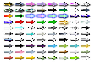 Image showing Illustration Arrows 09