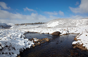 Image showing Altai under snow