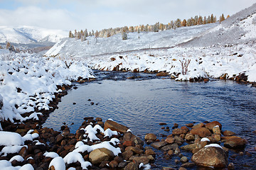 Image showing Altai under snow