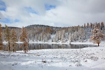 Image showing Altai under snow