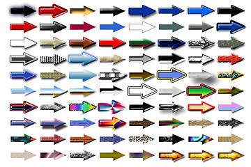 Image showing Illustration Arrows 12