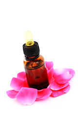 Image showing rose essential oil