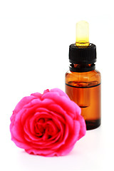 Image showing rose essential oil