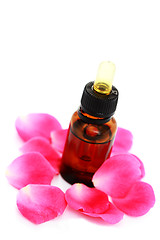 Image showing rose essential oil